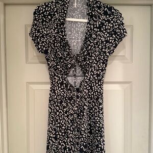 Free People Marsaille Mini Patterned Dress